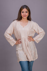 MUSLIN SHORT GATHERED STYLE