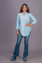 MUSLIN SHORT (white thread)