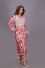 A-LINE ANGARKHA SET (FLORAL)