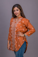 MUSLIN SHORT (white thread)