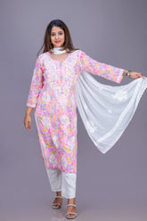 COTTON PRINTED STRAIGHT