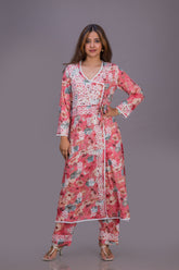 A-LINE ANGARKHA SET (FLORAL)