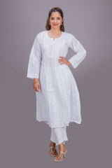 WHITE KALIDAAR LONG