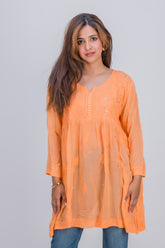 GEORGETTE SHORT MUKAISH (GATHERED STYLE)