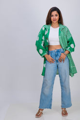 COLLAR SHIRT POLKA
