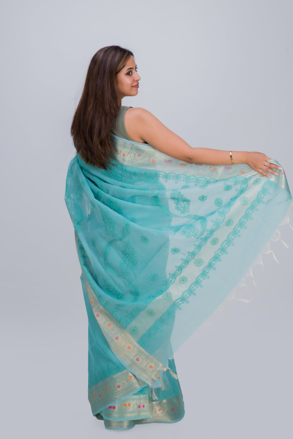 KOTA SAREE WITH BORDER