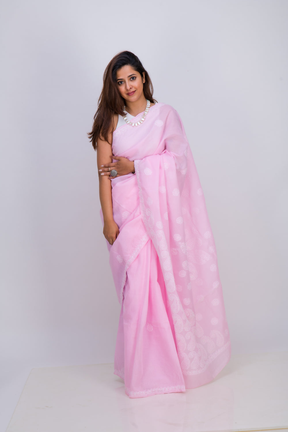 COTTON SAREE BUTI AND BORDER
