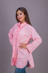 PINK COTTON SHIRT