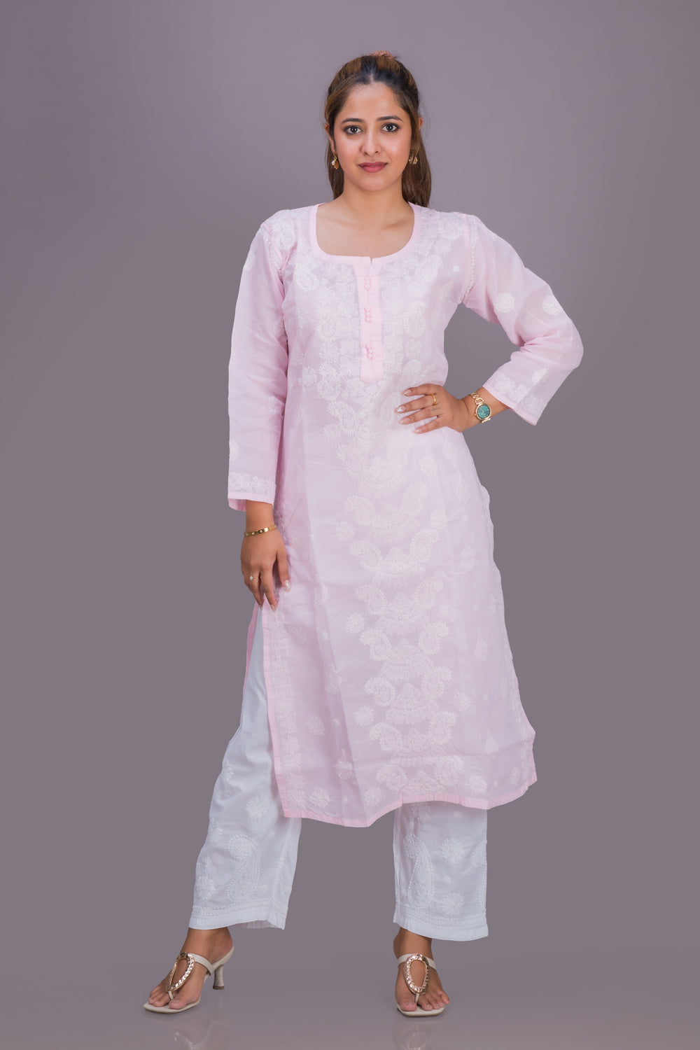 CABRIC COTTON LONG KURTA