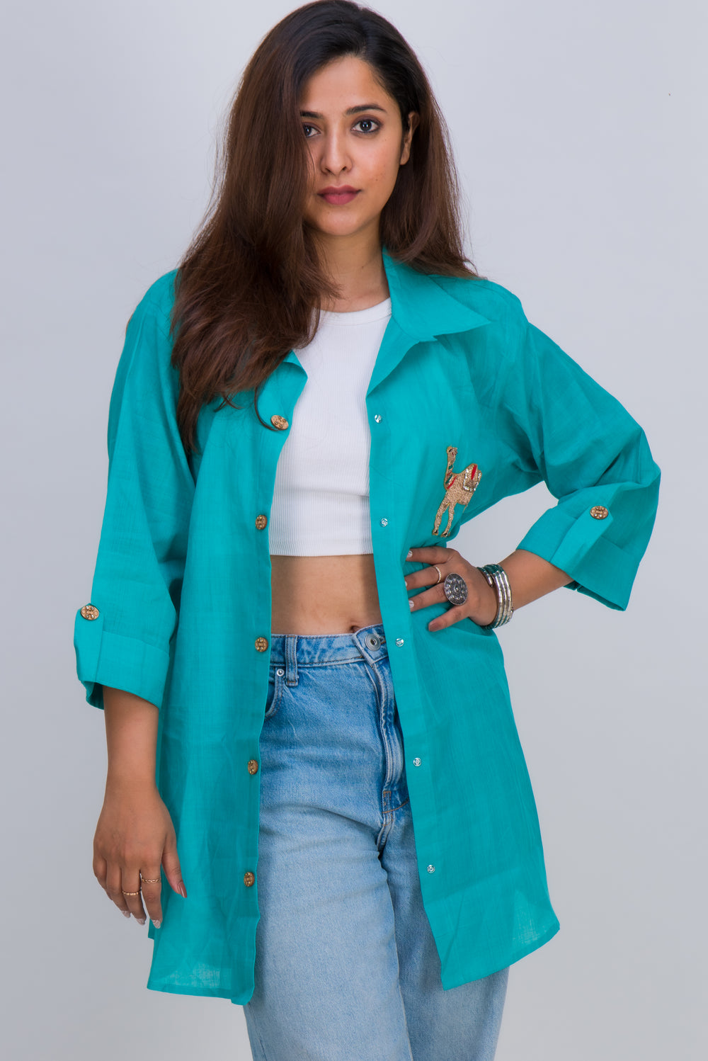 COLLAR SHIRT PATCHWORK