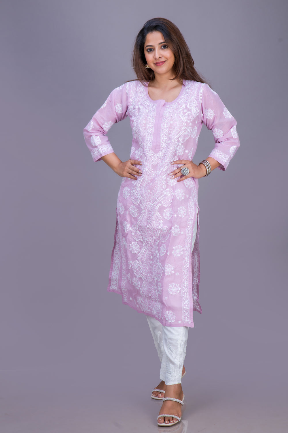 CABRIC COTTON LONG KURTA