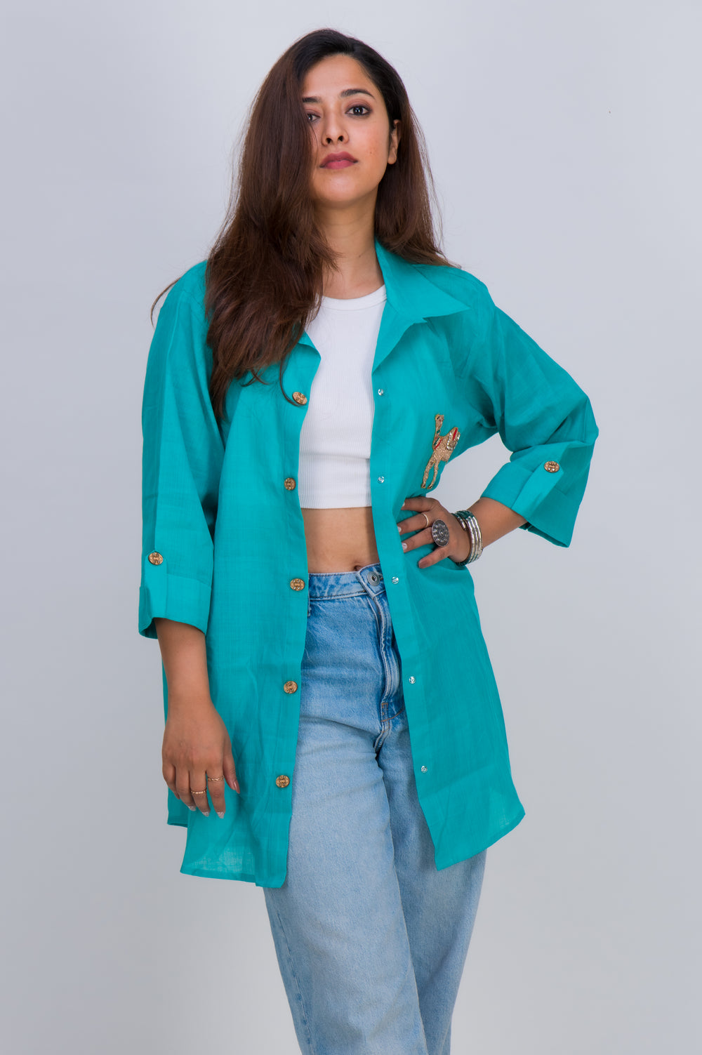 COLLAR SHIRT PATCHWORK
