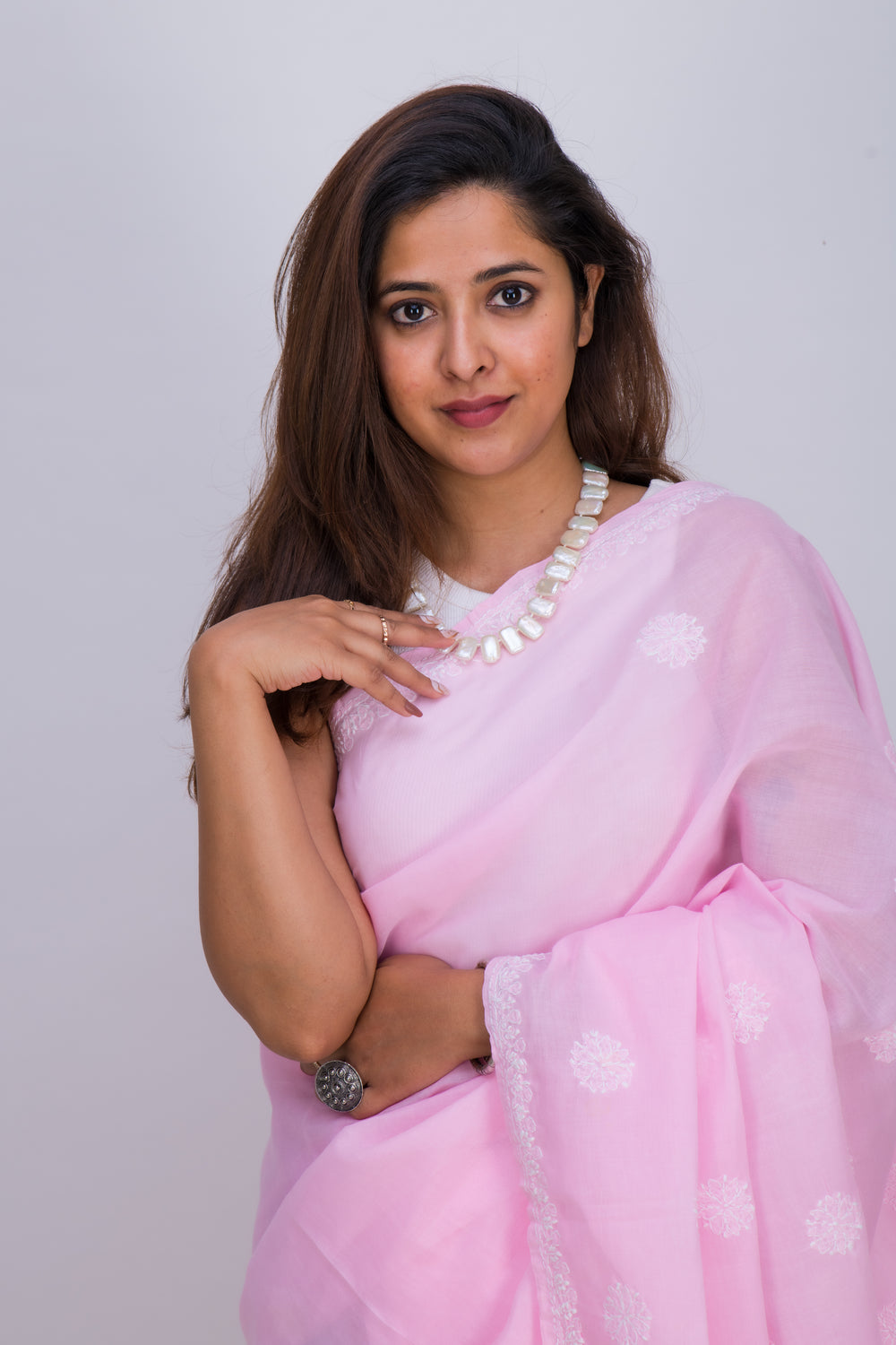 COTTON SAREE BUTI AND BORDER
