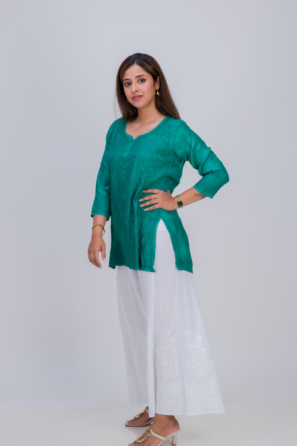 MUSLIN SHORT (FULL WORK)