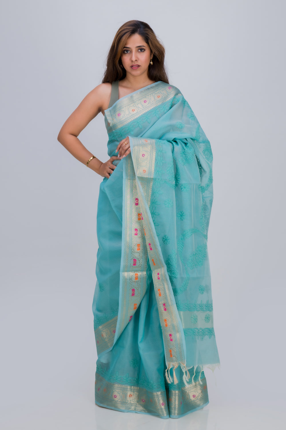 KOTA SAREE WITH BORDER