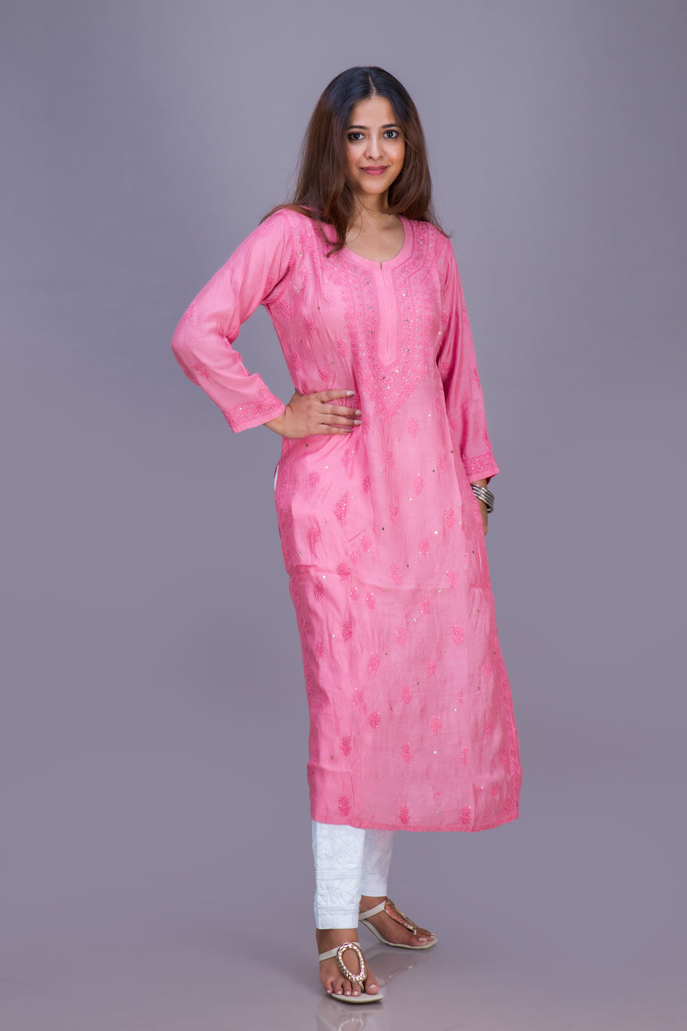 MUSLIN MUKAISH LONG (DELICATE WORK)