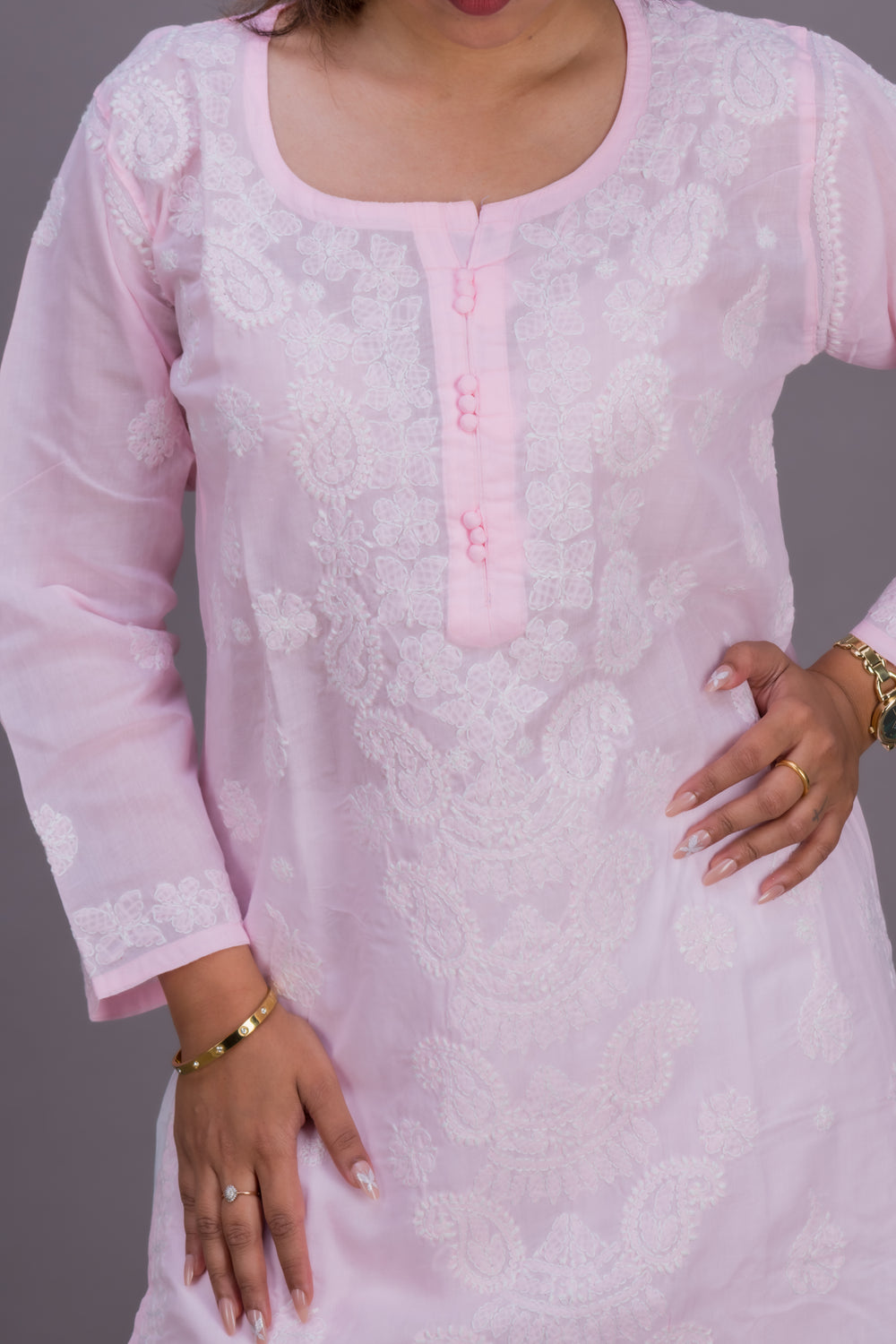 CABRIC COTTON LONG KURTA