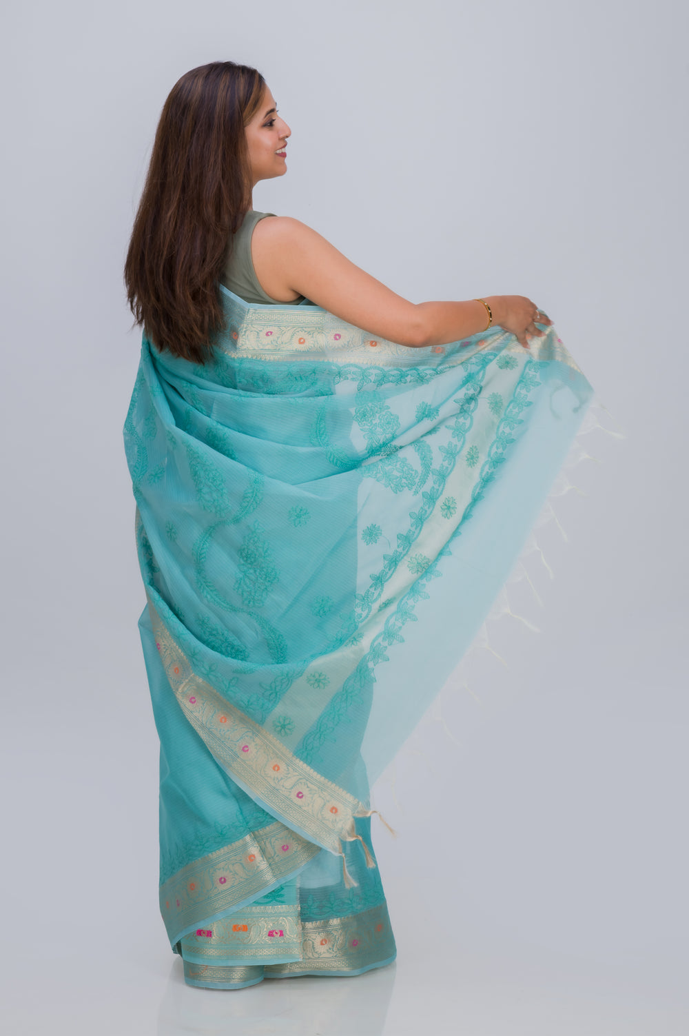 KOTA SAREE WITH BORDER