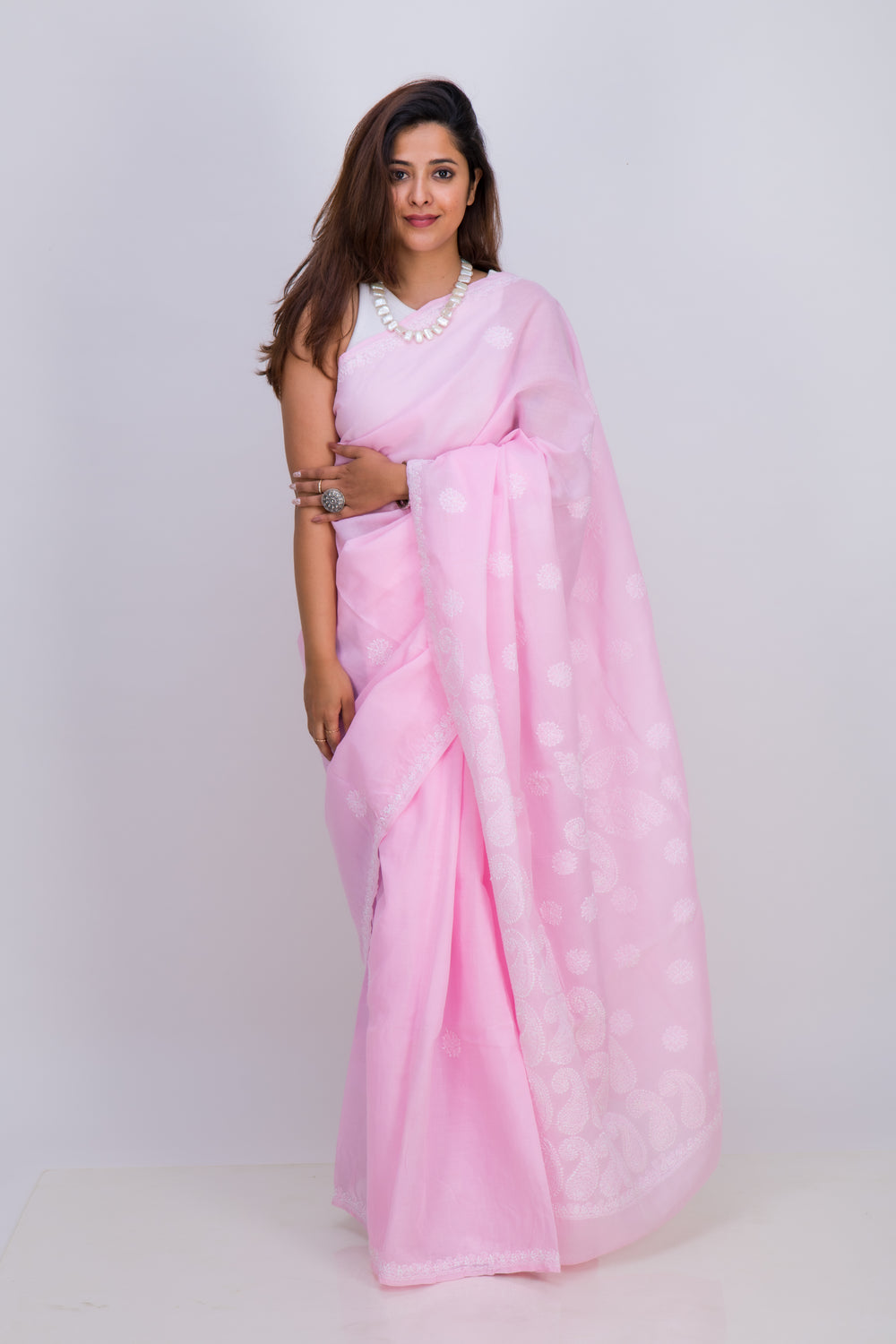 COTTON SAREE BUTI AND BORDER