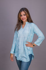 MUSLIN SHORT (white thread)