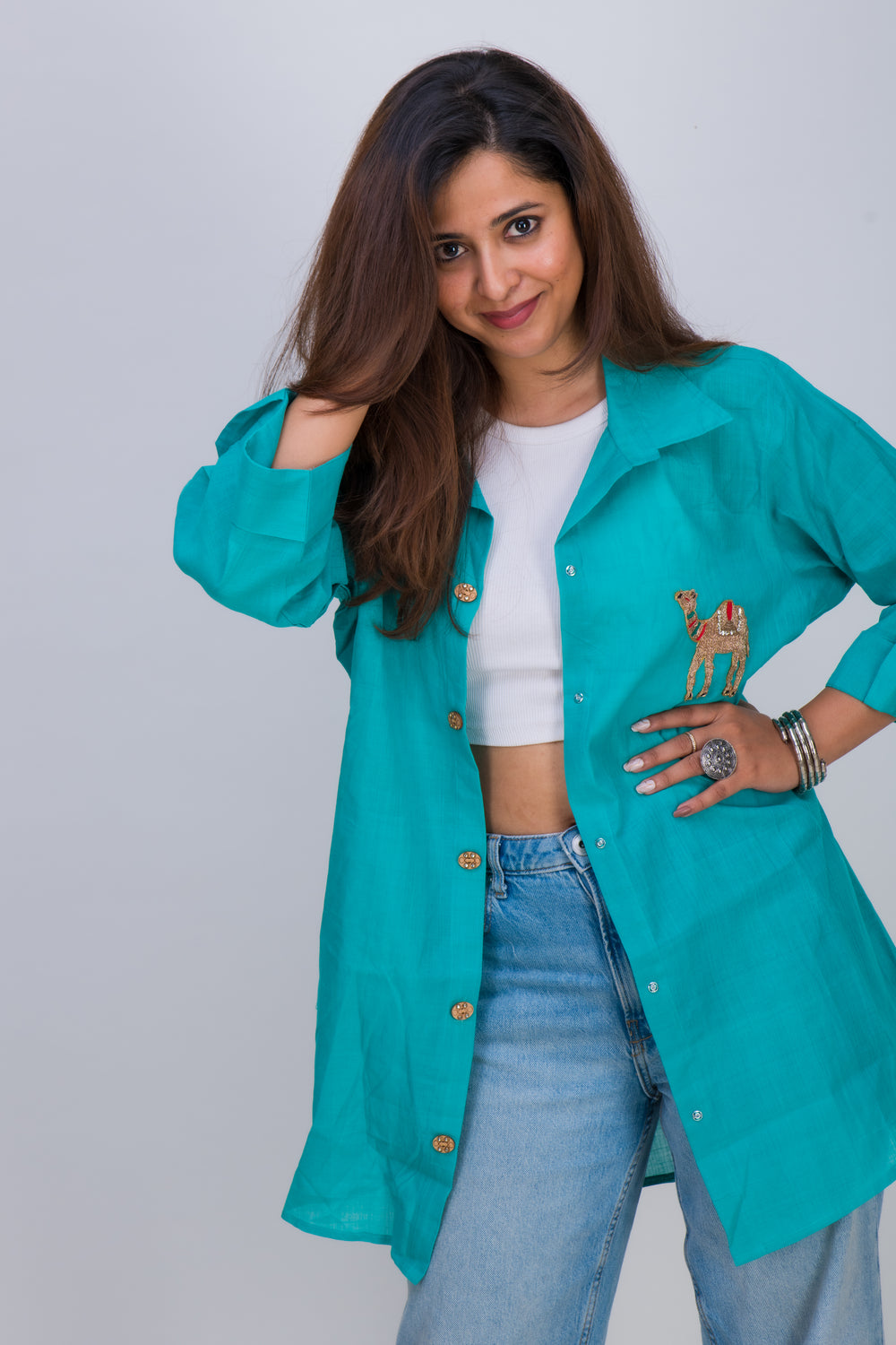 COLLAR SHIRT PATCHWORK