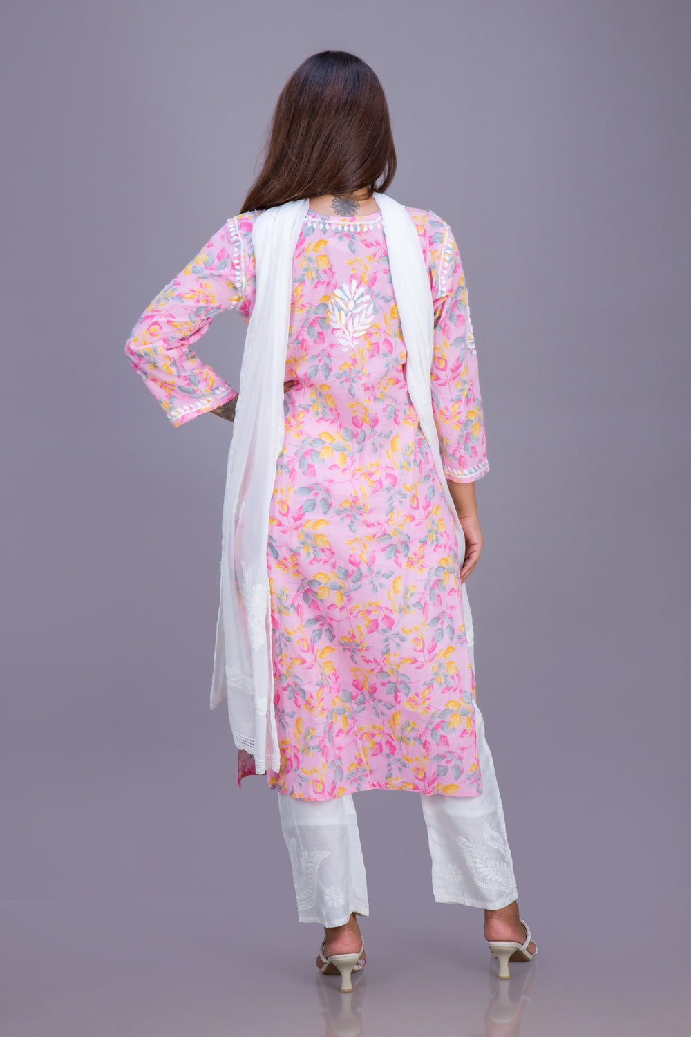 COTTON PRINTED STRAIGHT