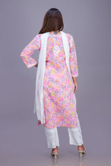 COTTON PRINTED STRAIGHT
