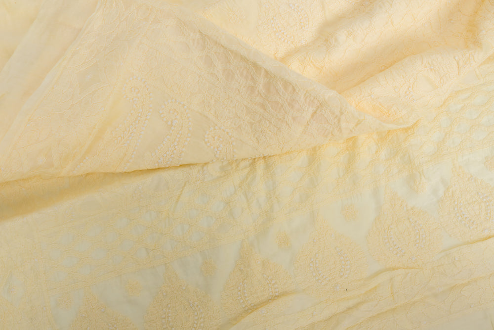 MUL CHANDERI SAREE (SAME THREAD)