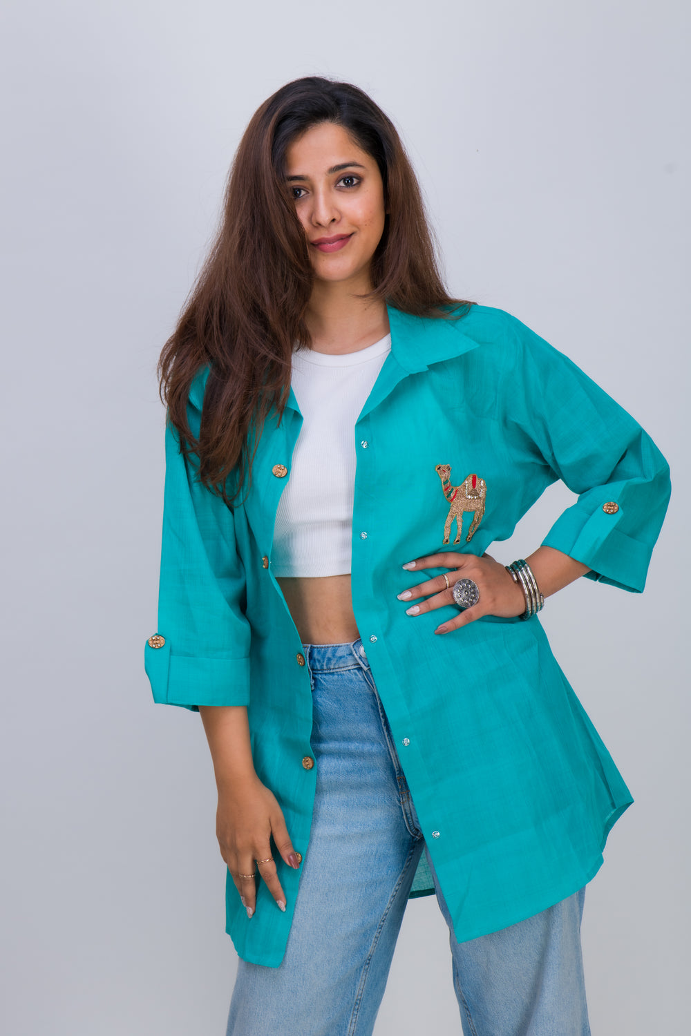 COLLAR SHIRT PATCHWORK