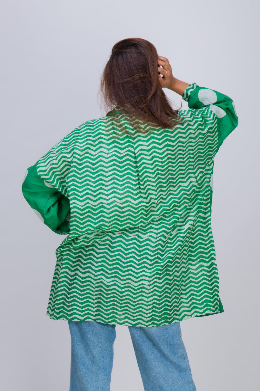 COLLAR SHIRT POLKA