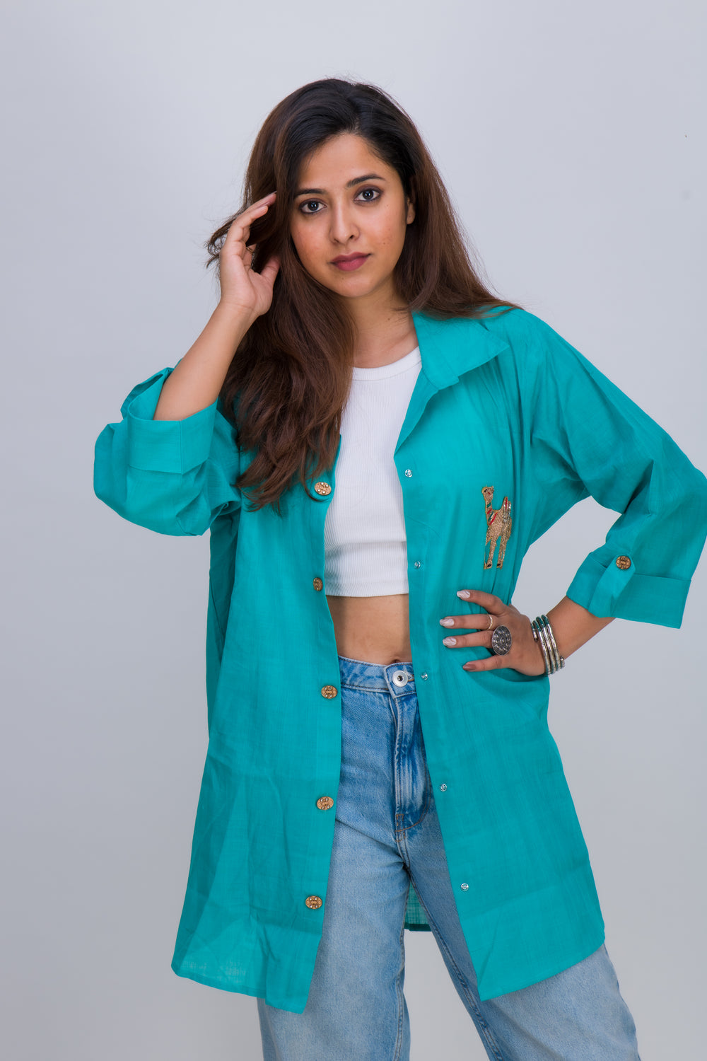 COLLAR SHIRT PATCHWORK