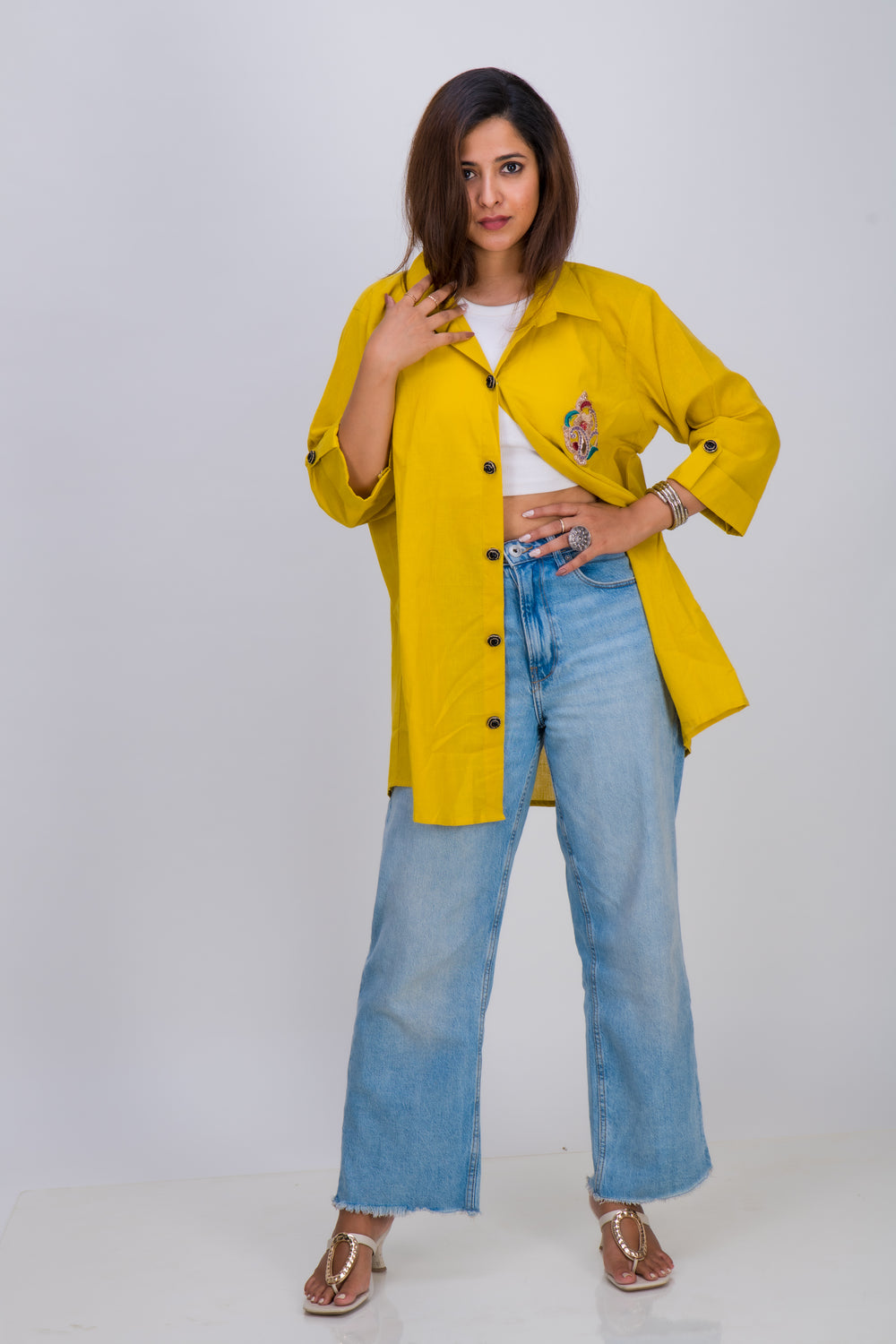 COLLAR SHIRT PATCHWORK