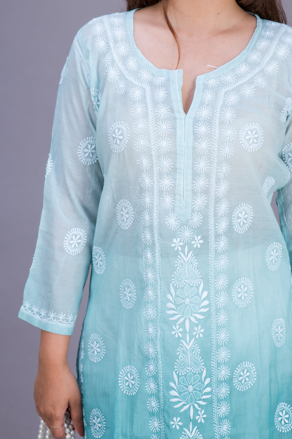 MUL KURTA LONG OMBRE