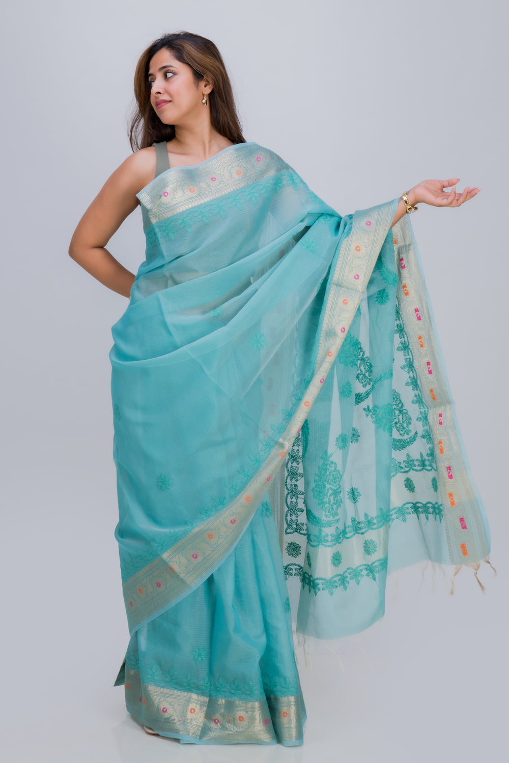 KOTA SAREE WITH BORDER