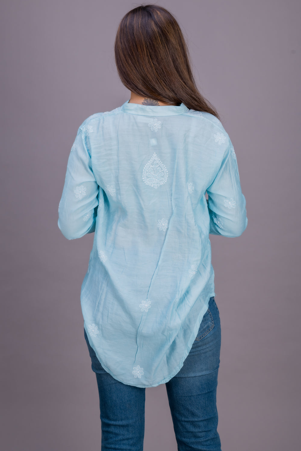MUSLIN SHORT (white thread)