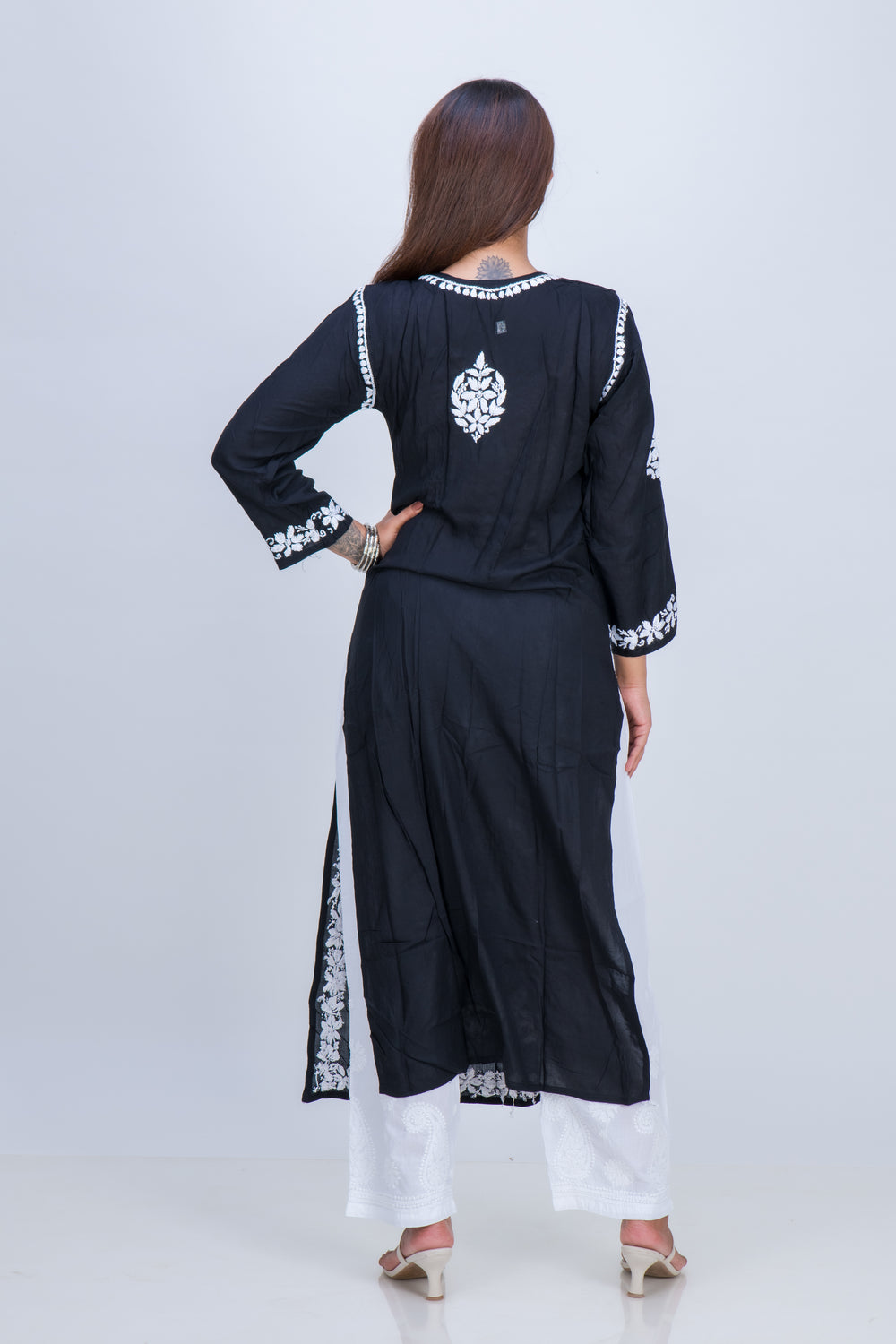 CHANDERI PANT PLAIN