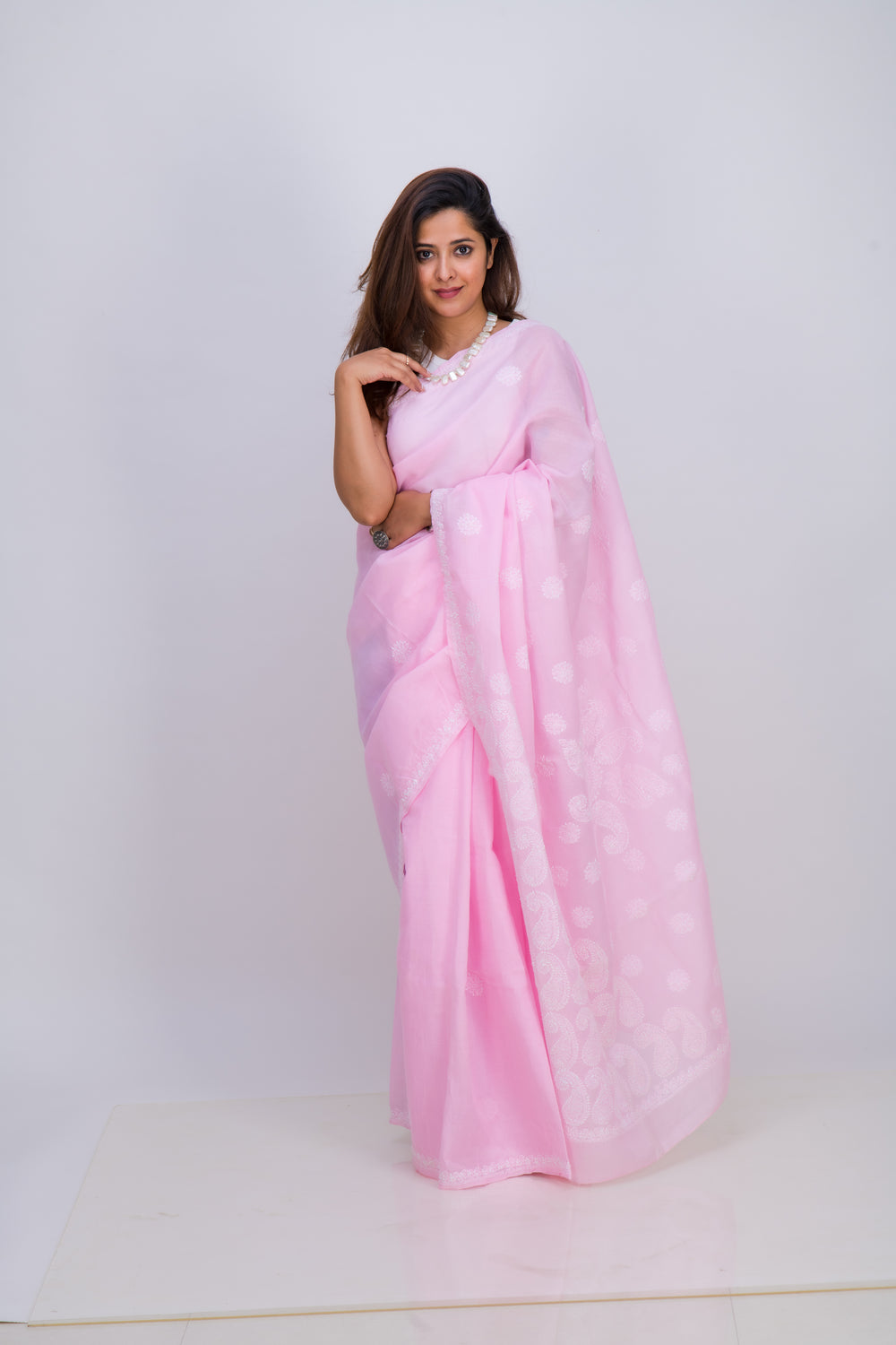 COTTON SAREE BUTI AND BORDER