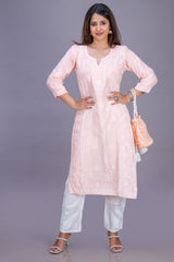 MUSLIN LONG KURTA