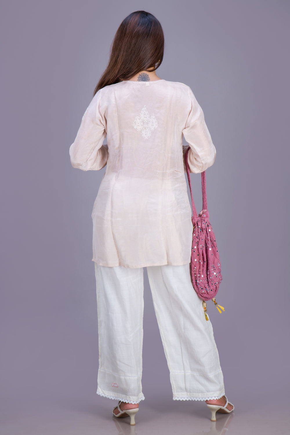 TISSUE GOLD COORD SET