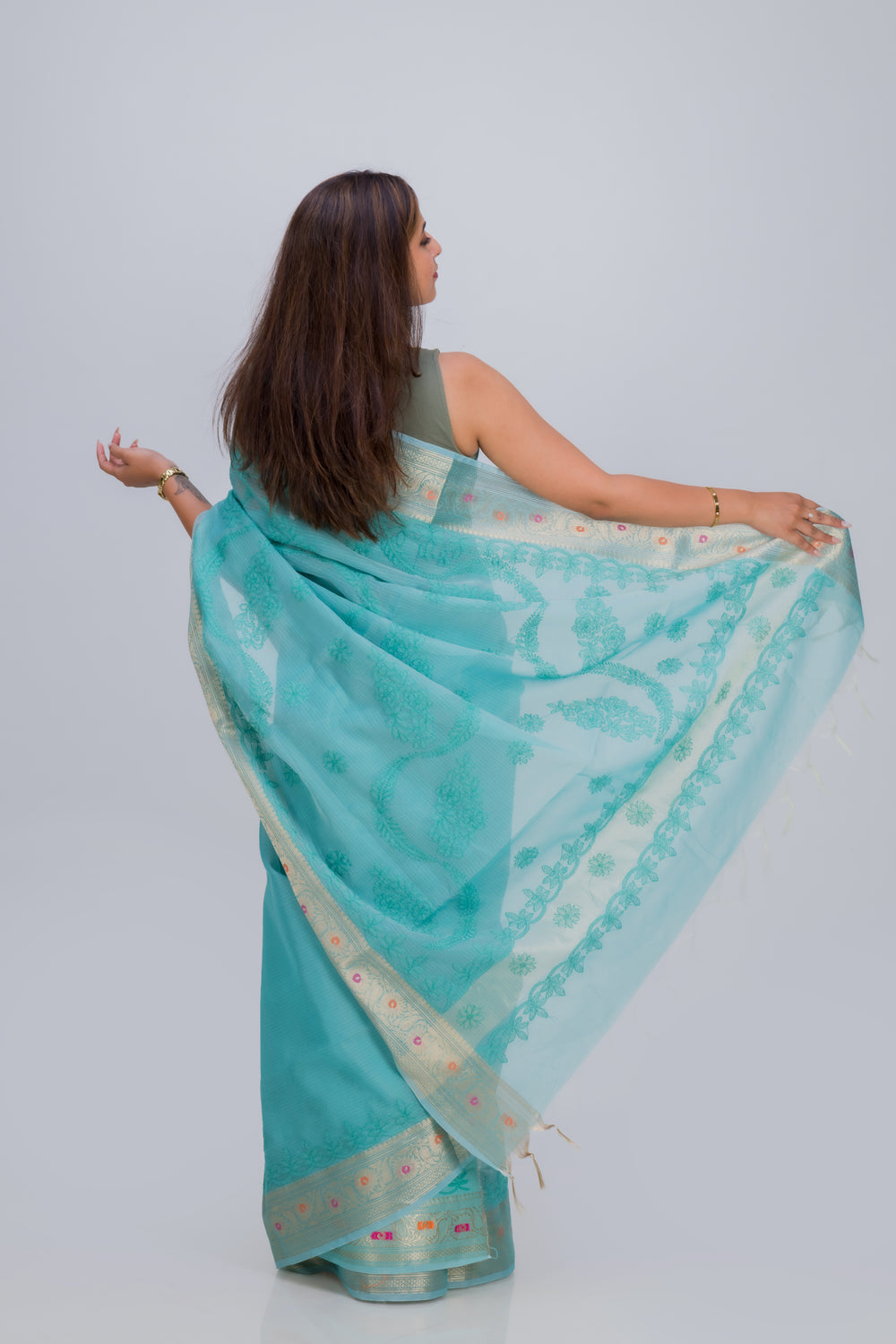 KOTA SAREE WITH BORDER