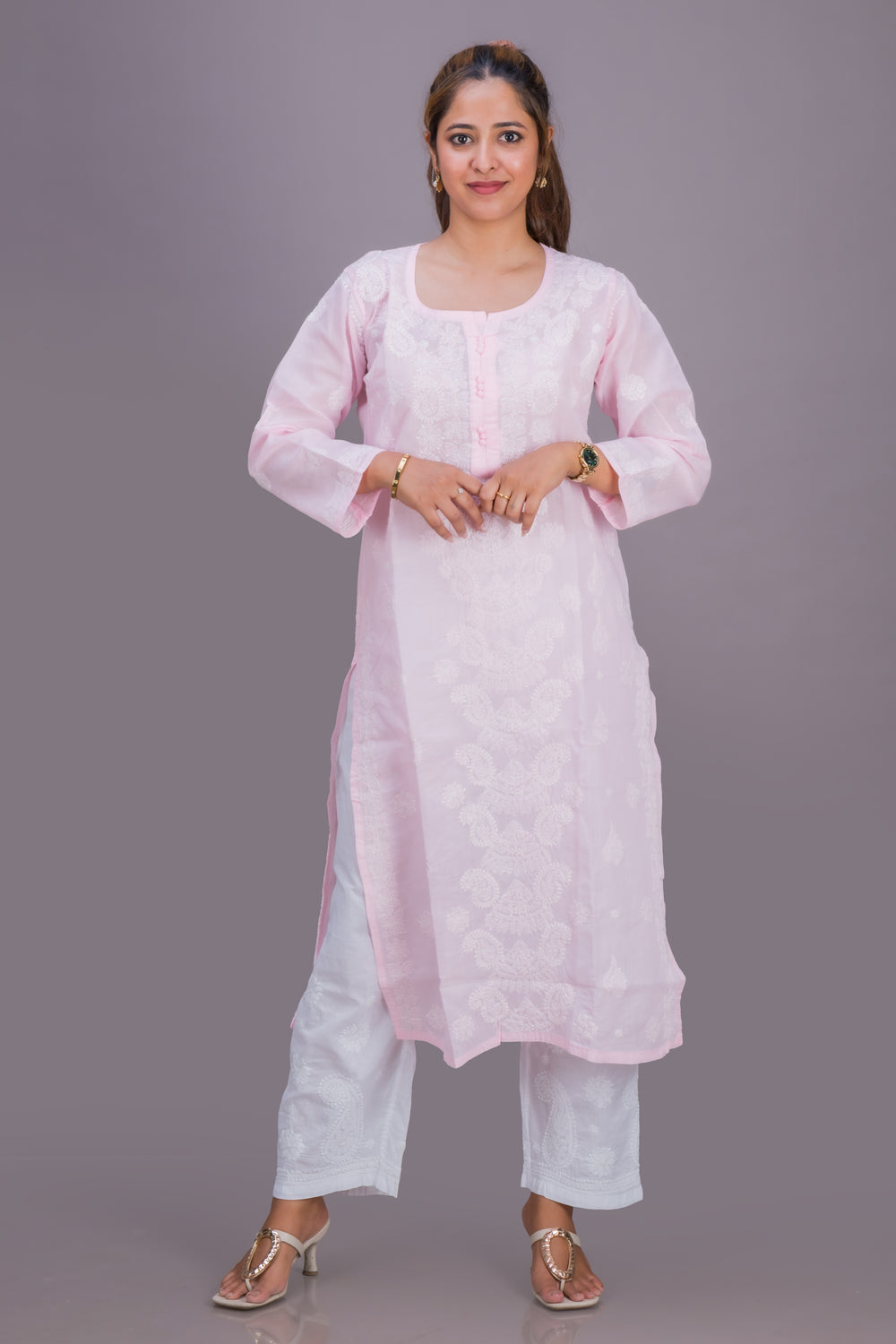 CABRIC COTTON LONG KURTA