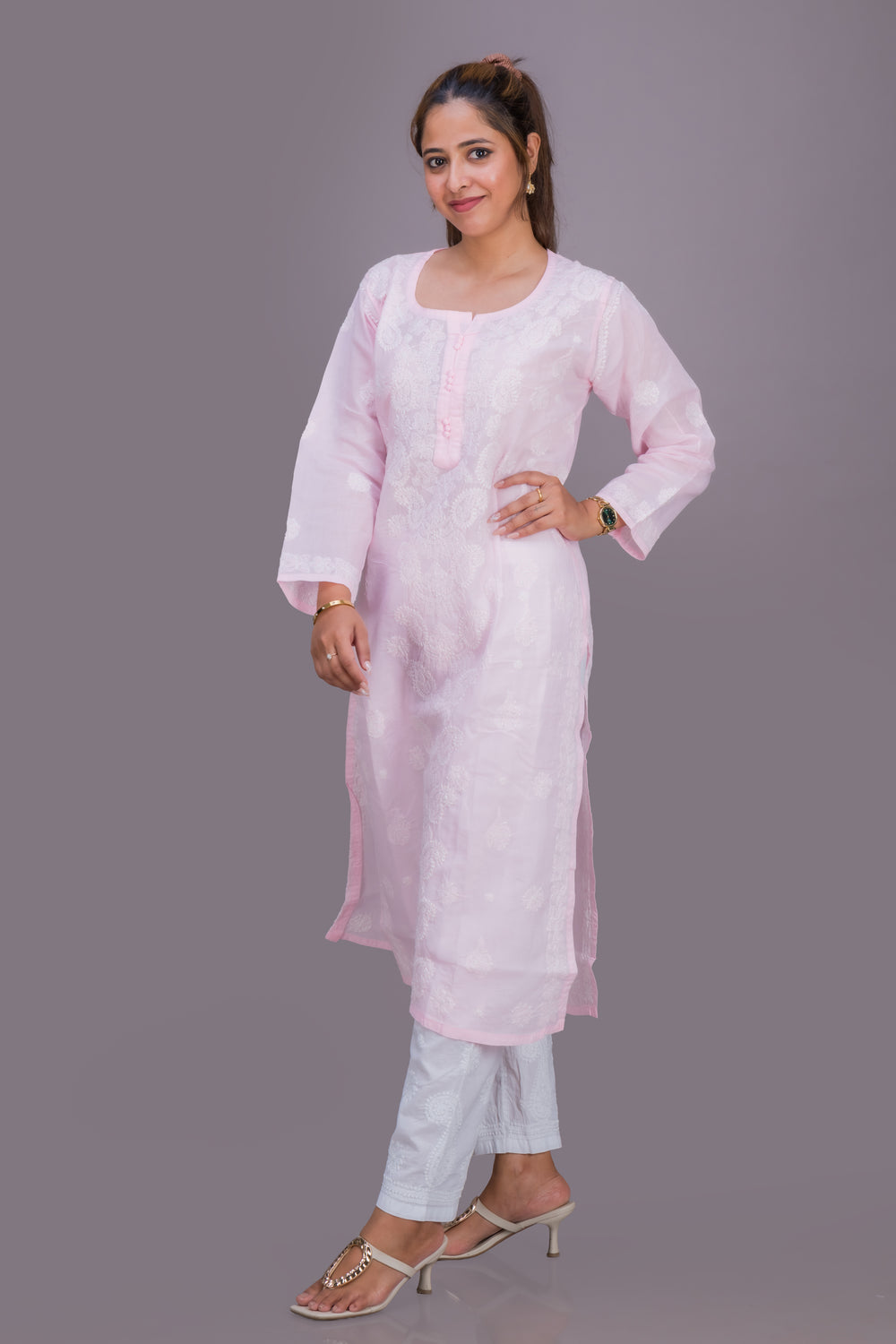 CABRIC COTTON LONG KURTA