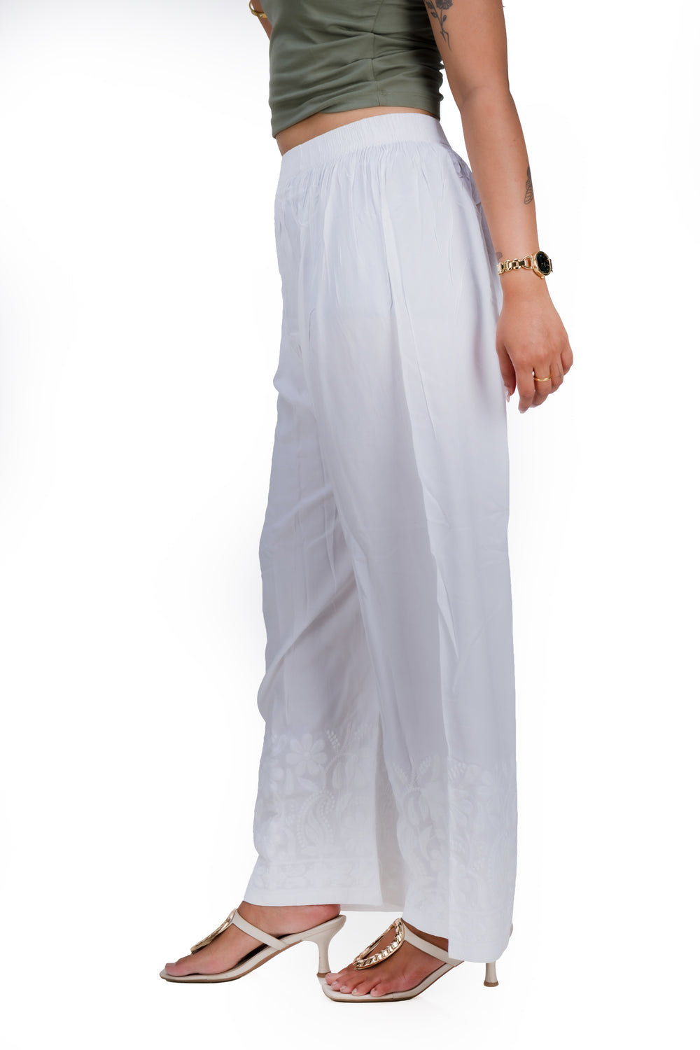HEAVY WORK PLAZZO PANT
