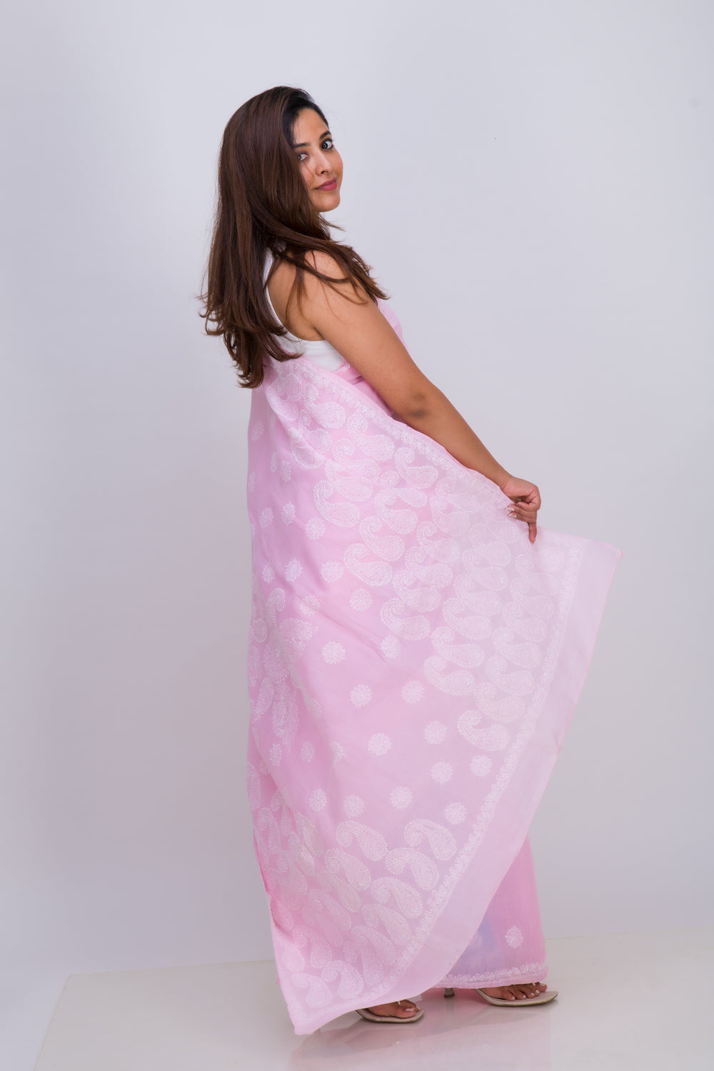COTTON SAREE BUTI AND BORDER