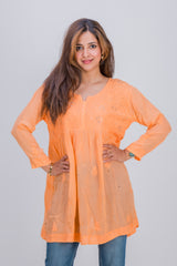 GEORGETTE SHORT MUKAISH (GATHERED STYLE)