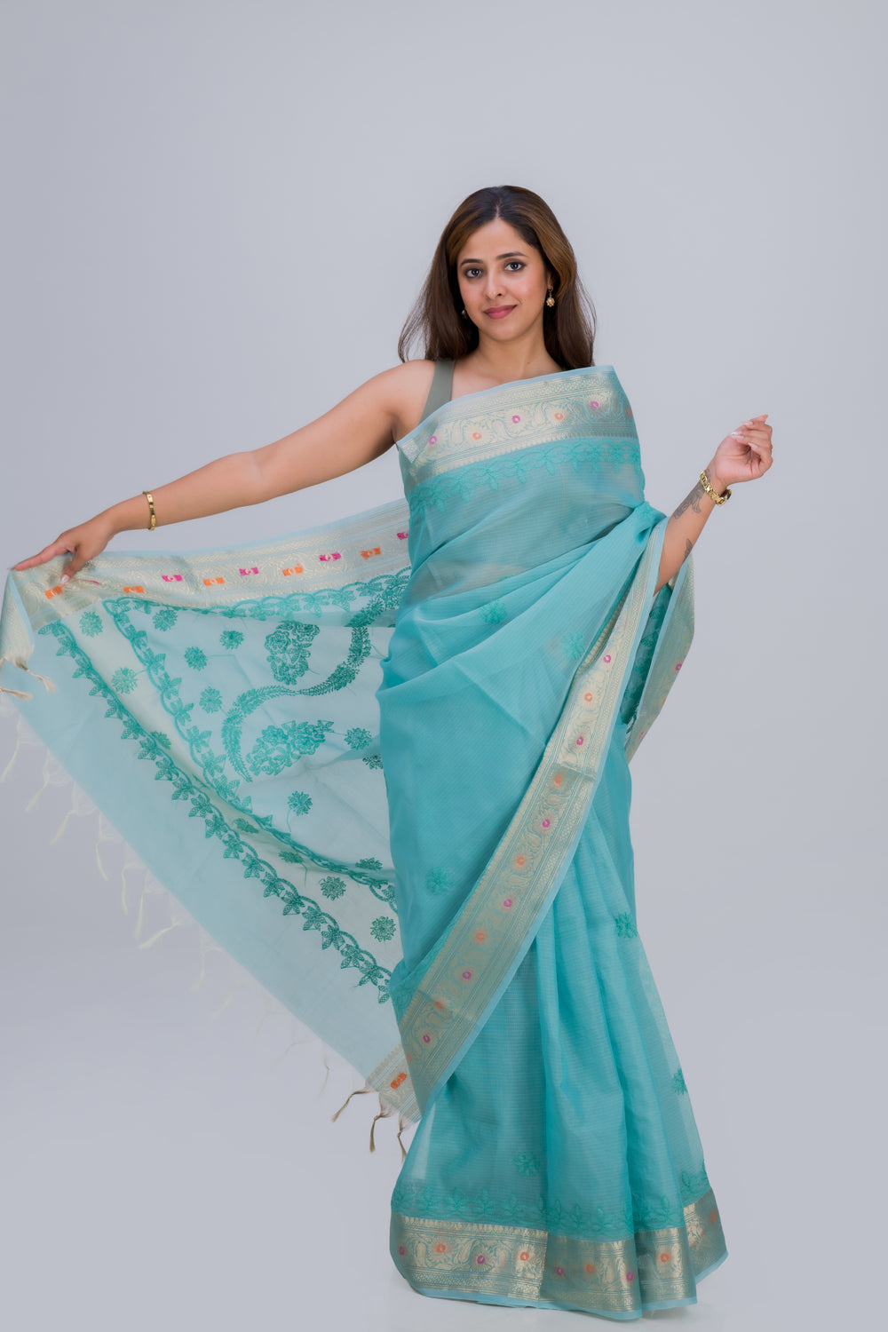 KOTA SAREE WITH BORDER