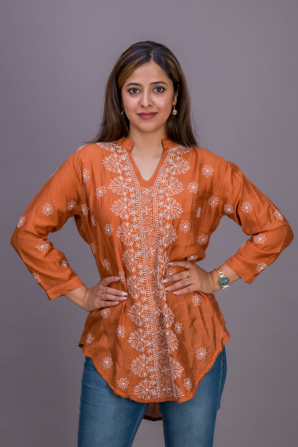 MUSLIN SHORT (white thread)