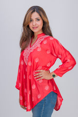 MUSLIN SHORT (white thread)
